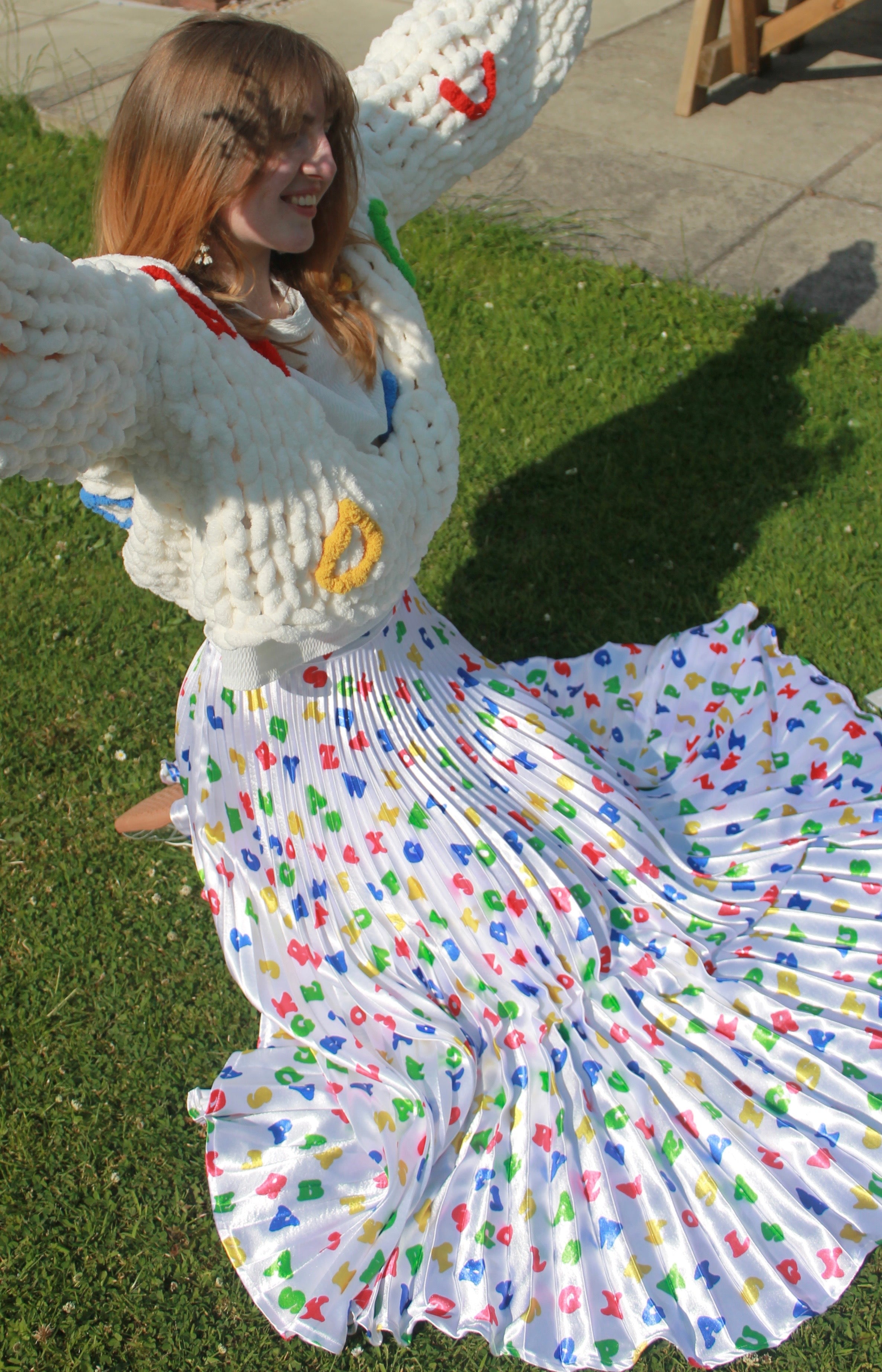 Chunky Knit Alphabet Jumper