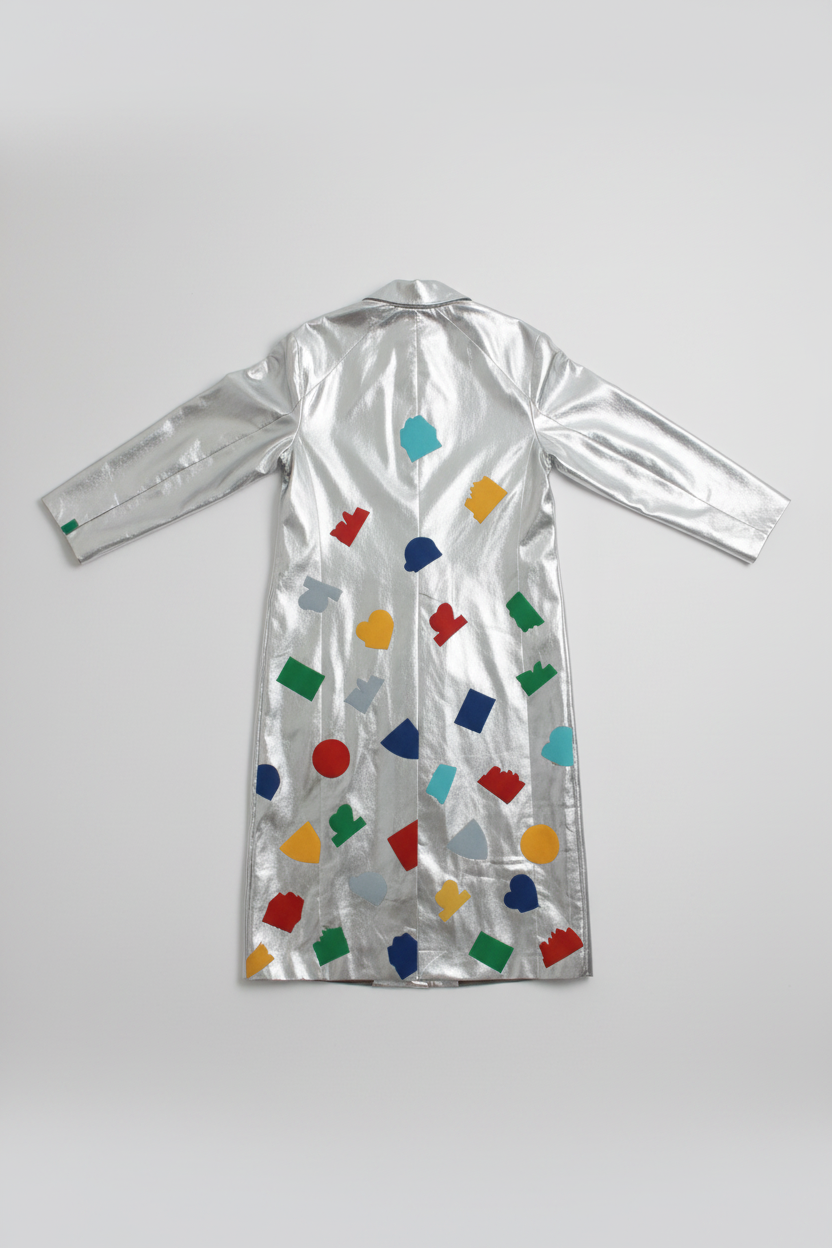 Magnet Coat - lay flat back view