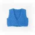 Chunky Knit Vest – front lay flat