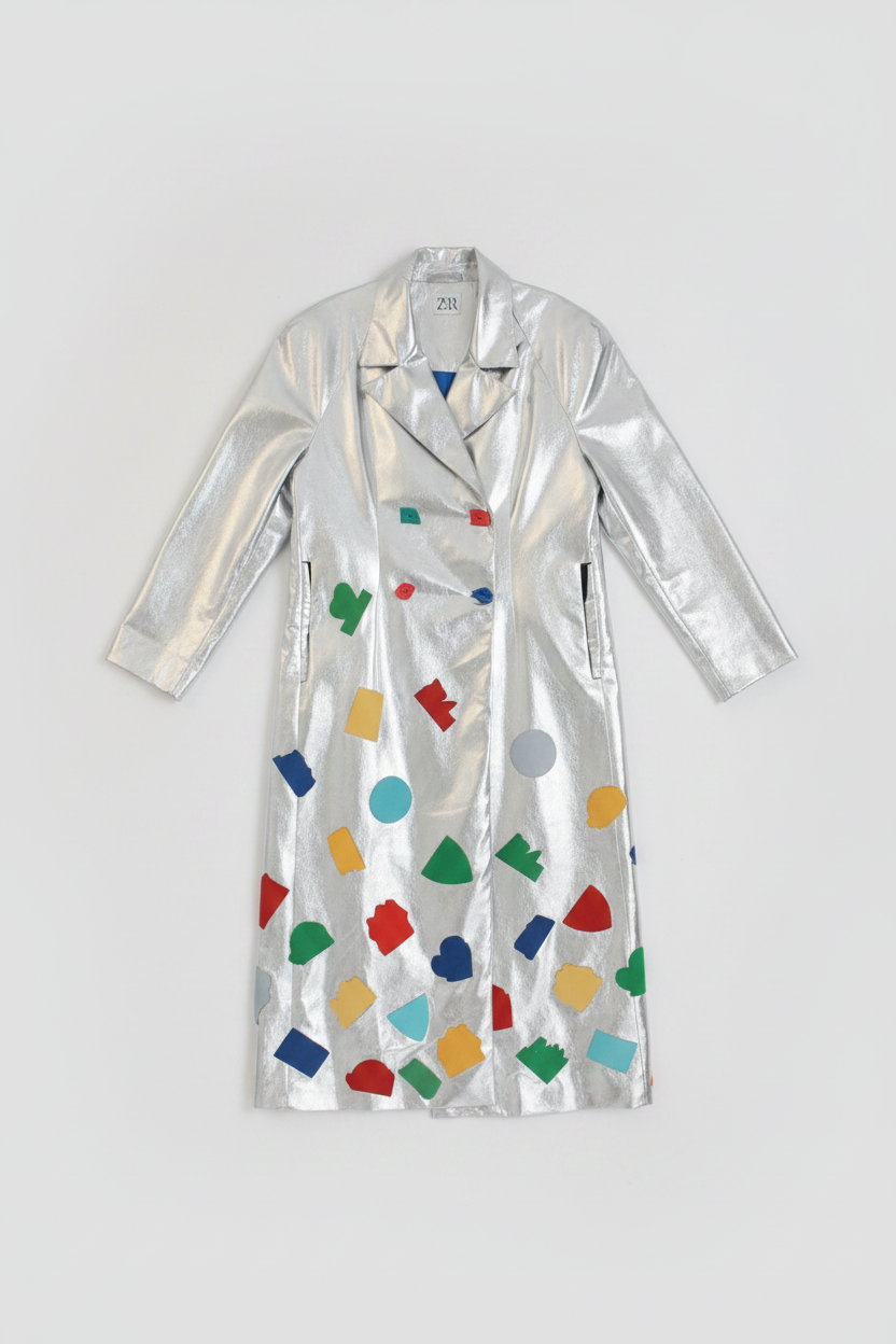 Magnet Coat - lay flat front view